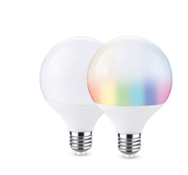 Lampada LED SMART WIFI CCT RGB dimmerabile globo G95 10W 800 lumen resa 60W 230V Lampada LED SMART WIFI CCT RGB dimmerabile globo G95 10W 800 lumen resa 60W 230V